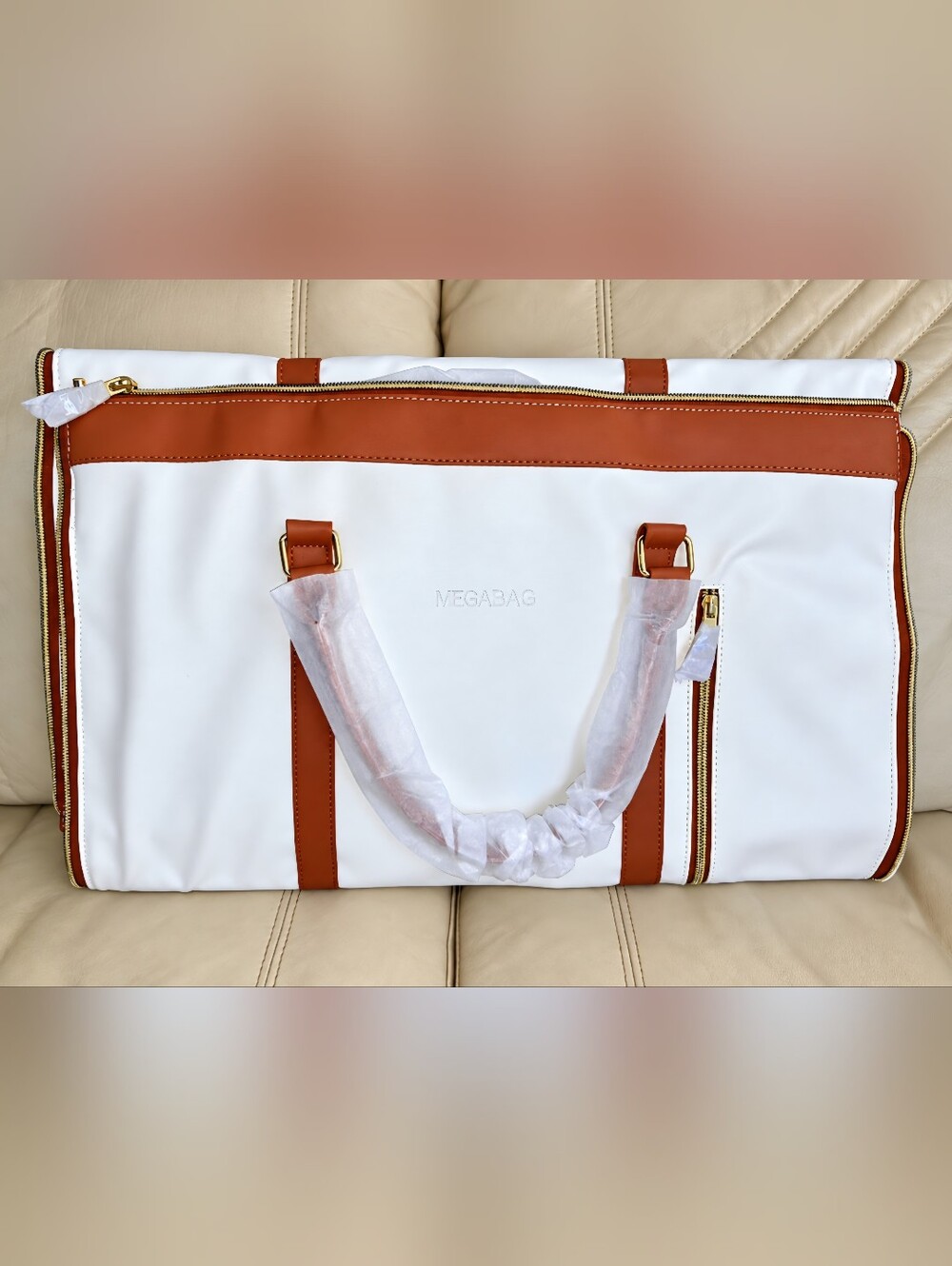 White & Tan MegaBag